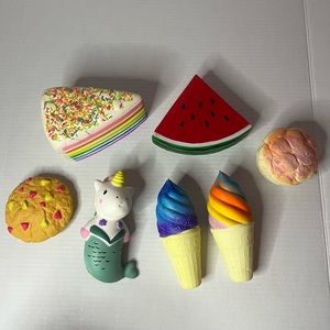 Squishies 7 piece bundle